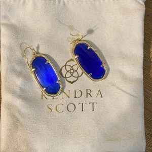 Blue Kendra Scott Eartings